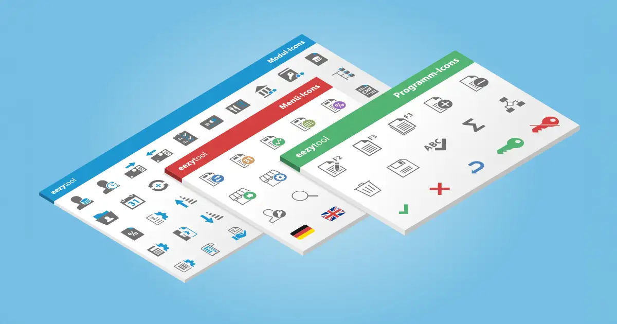 EEZY-TOOL zum Projekt Piktogramm- und Icon-System für die EEZY-TOOL-Software, gestaltet von Dirk Rietschel